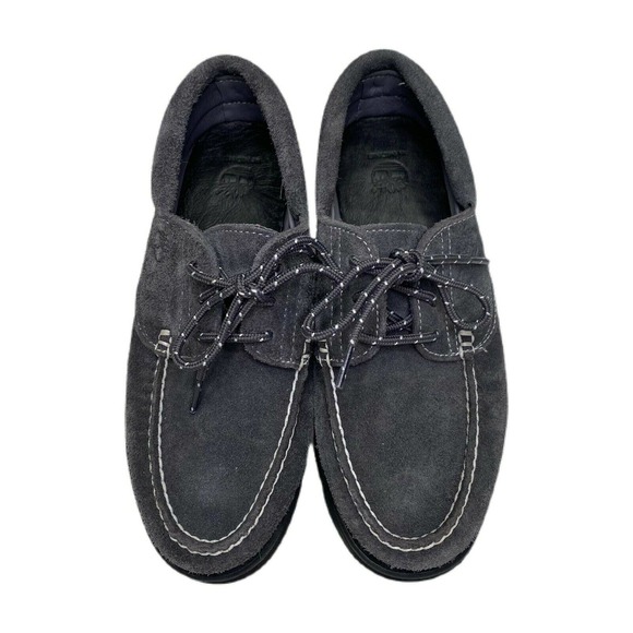 Timberland x Madness Hong Kong Mens 3 Eye Classic Suede Boat Gray Shoe Mens US 8 - Picture 7 of 10